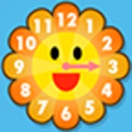 sunflower clock android application logo